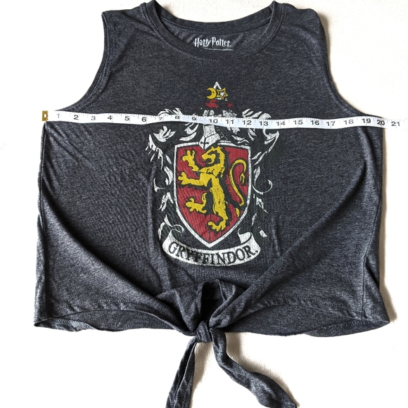 HARRY POTTER Gryffindor Cotton Blend Crop Top - Picture 7 of 9